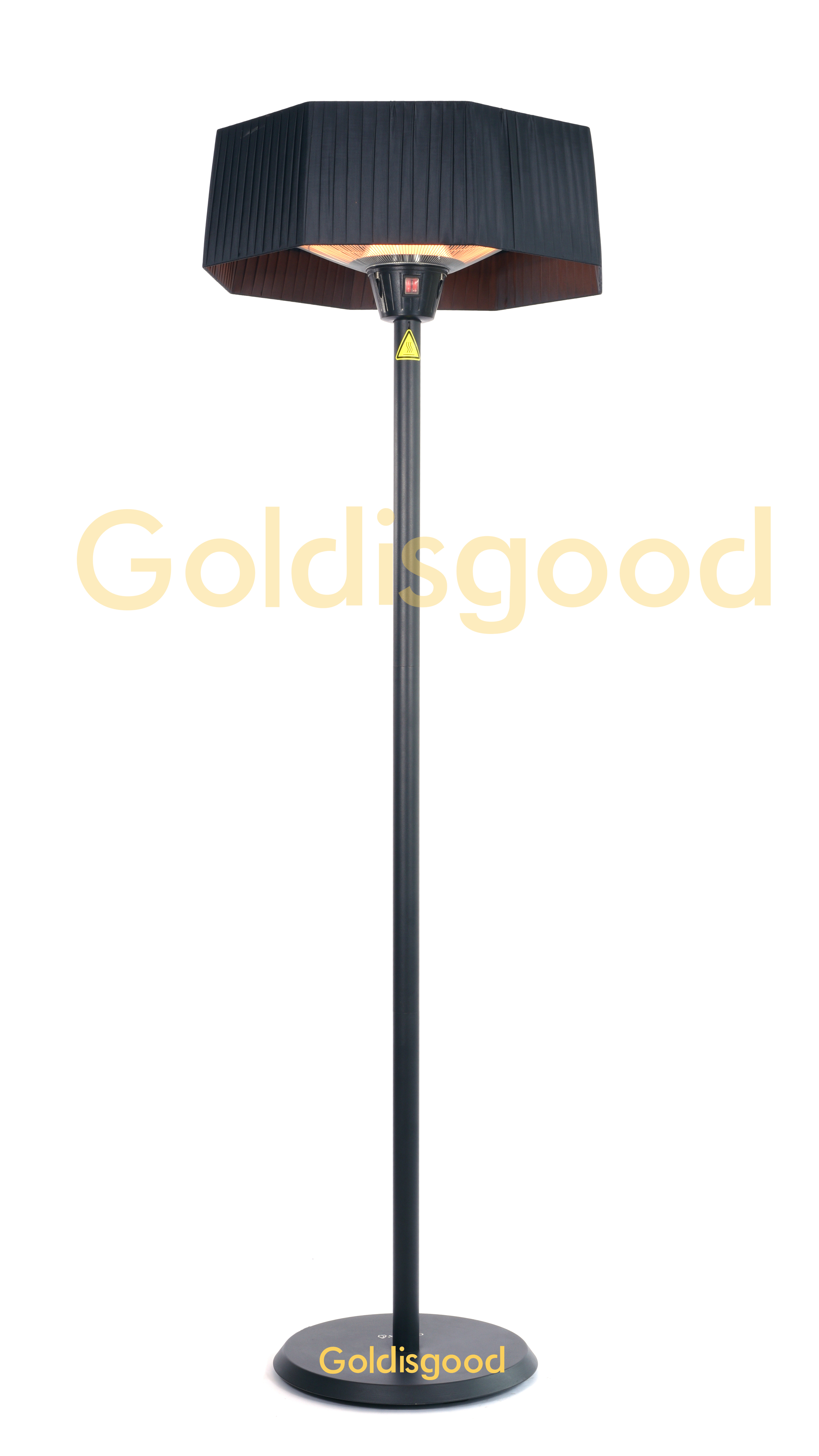Waterproof infrared table heater