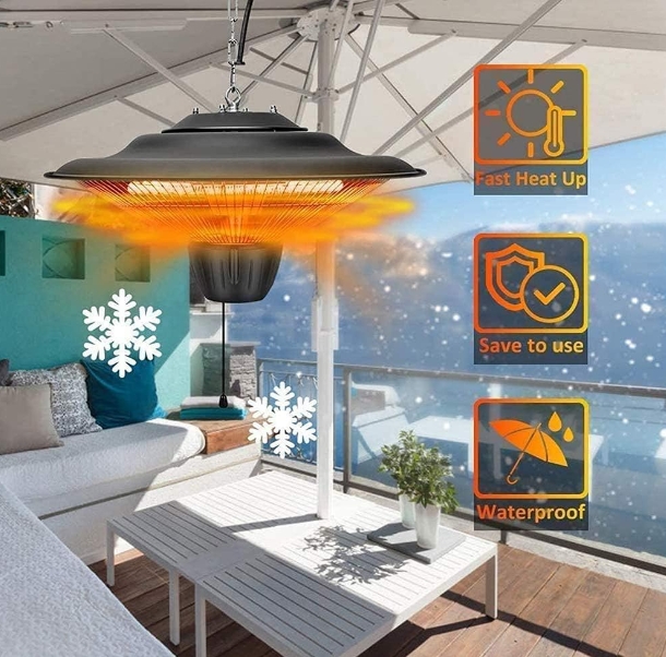 Outdoor radiant heater